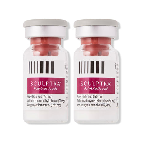 Sculptra PLLA injectable treatment product for professional aesthetic practitioners