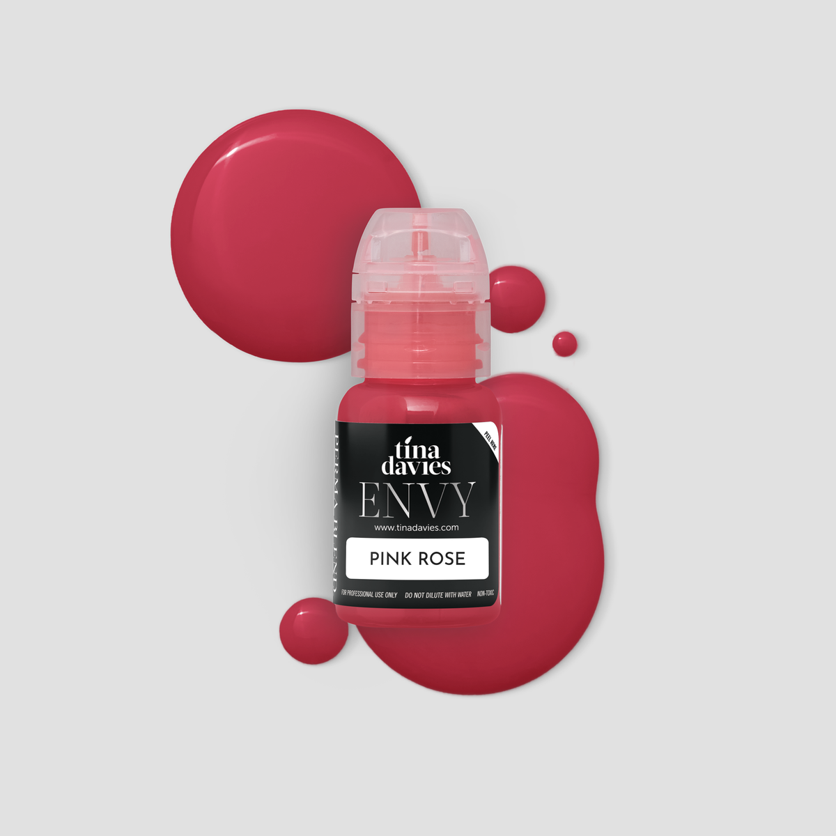 Tina Davies Envy Pink Rose Lip Pigment USA – Two Face Aesthetics US