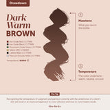 FADE Eyebrow Pigments - Dark Warm Brown