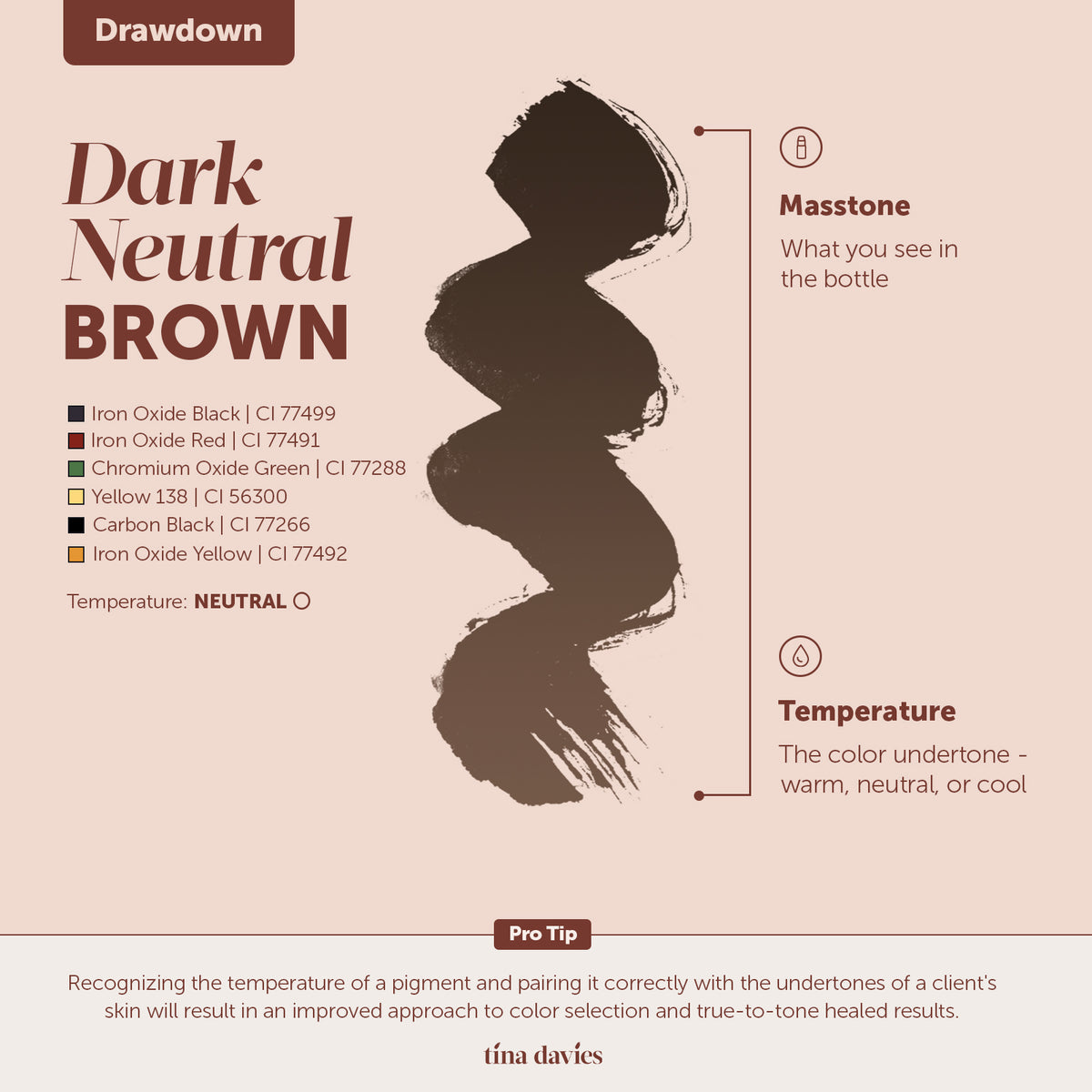 FADE Eyebrow Pigments - Dark Neutral Brown