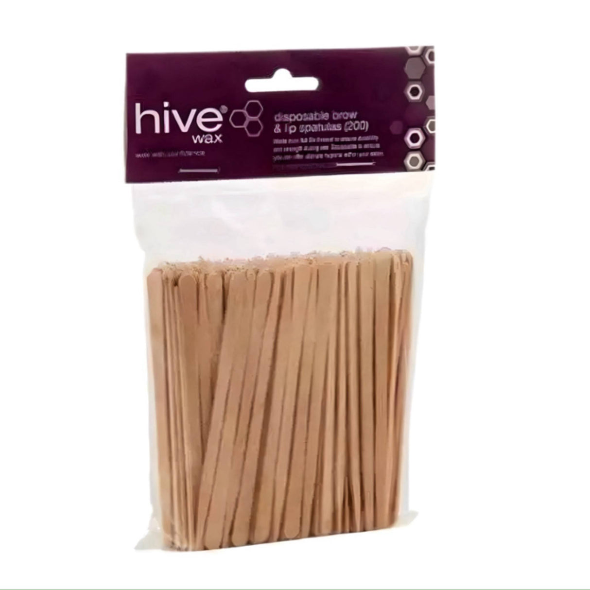 Hive disposable brow & lip spatulas (200)